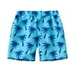 thumbnail image 1 of Pantalones estampados para niños y niñas, con cintura elástica y de secado rápido. Traje de baño de poliéster para niña., 1 of 7