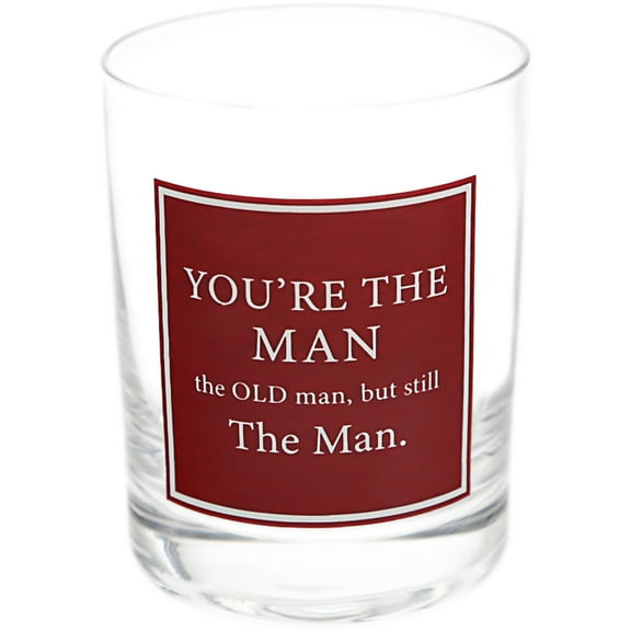 You’re The Man - 13 oz Rocks Glass