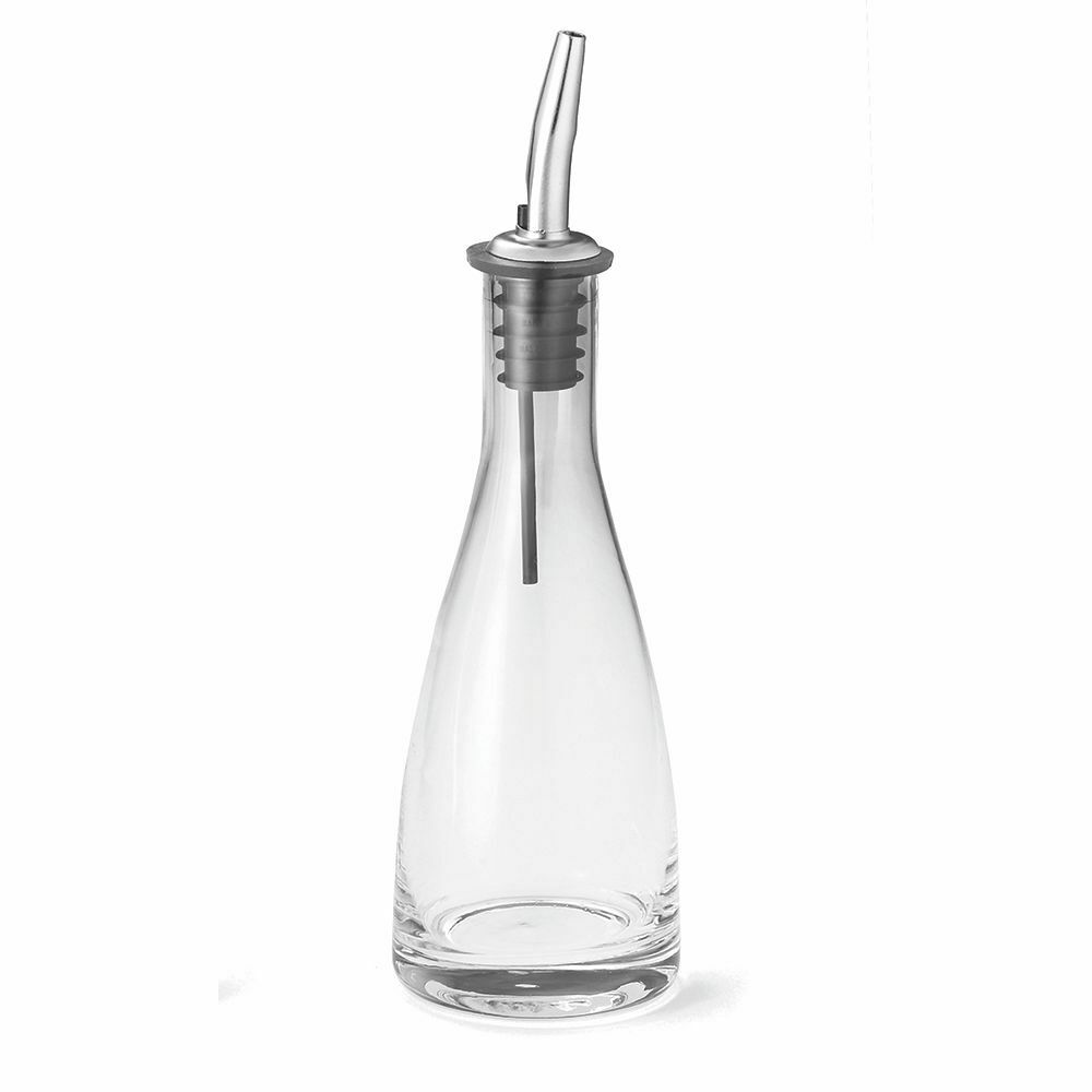 6 oz Oil & Vinegar Bottles with Stainless Steel Pourers