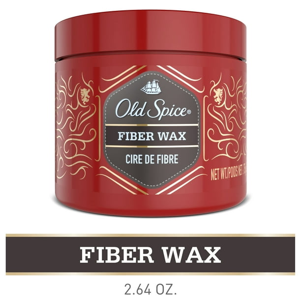 Old Spice Mens Styling Fiber Wax, Flexible Hold, Low Shine,  oz -  