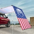 thumbnail image 2 of Yescom 4.5x6 Ft Carside Awning Replacement Fabric with Side Wall Roof Rack Overlanding, 2 of 9