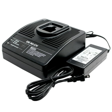 Dewalt 18v Battery Charger Universal Dewalt Charger Replacement for Dewalt 7.2V, 9.6V, 12V, 14.4V, 18V Batteries - Compatible with DeWalt DW9062 Battery, DW9061, DC759, DW059, DC390, DC9096, DC385, DW920K-2, DW920, DC720KA ()