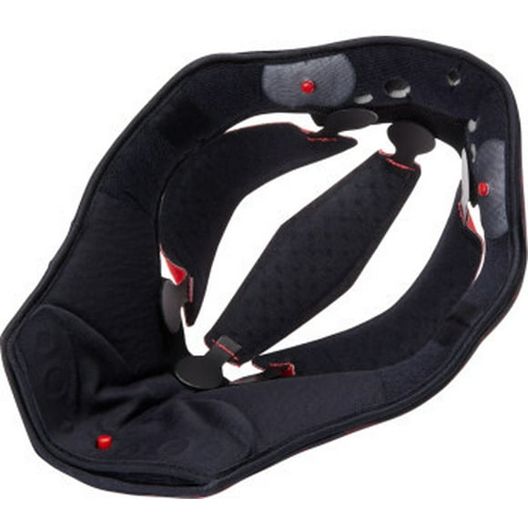 AGV Pista GP RR Doublure de Casque Noir Rouge Petit