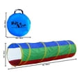 thumbnail image 3 of 6ft Play Tunnel Toy for Kids Toddlers Babies Children & Dogs, 3 of 7