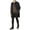 Black, variant on LONDON FOG HERITAGE Mens Black Raincoat 36R