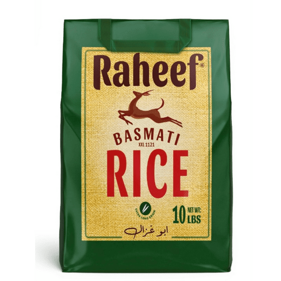 Raheef Basmati Rice 10 lbs Bag