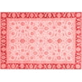 thumbnail image 1 of Ahgly Company Machine Washable Indoor Rectangle Oriental Red Modern Area Rugs, 6' x 9', 1 of 4