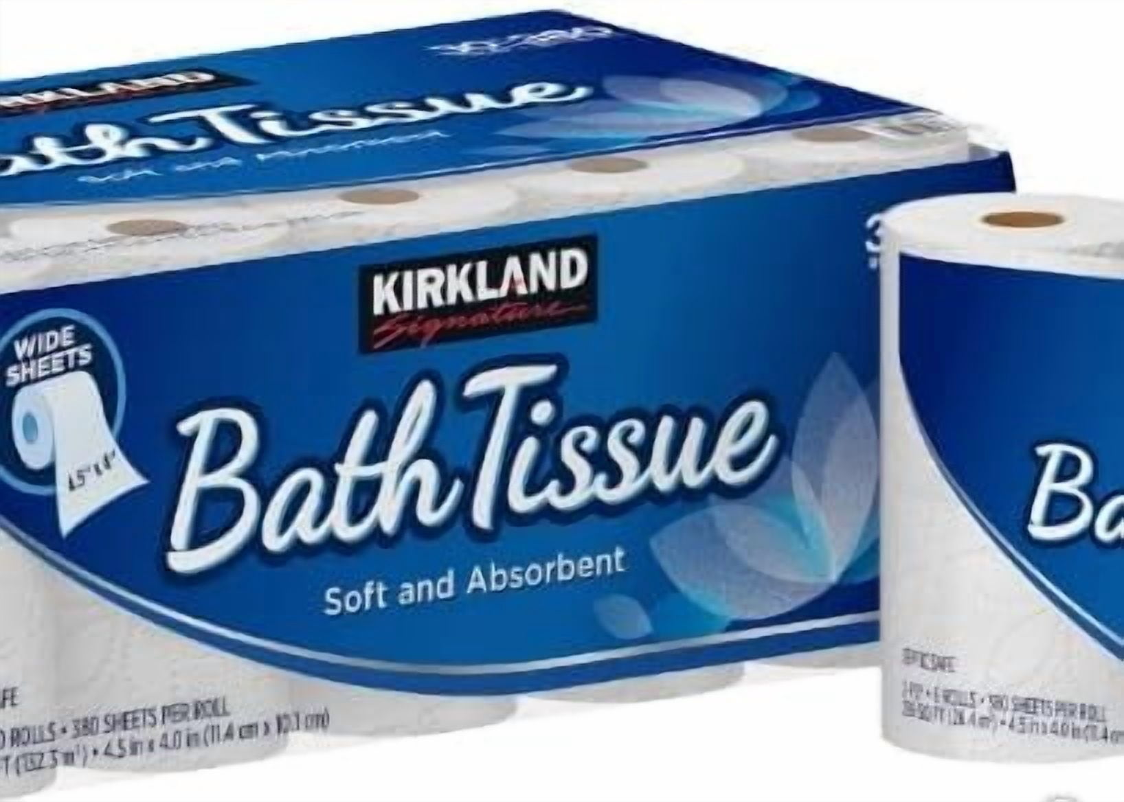 BLUE RIBBON 2-Ply Bath Tissue, 30 Rolls 380 Per Roll