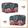 thumbnail image 3 of Fotbe Romantic Flamingo Pair for Four Slice Toaster Cover, Fingerprint Protector, Super Soft Appliance Cover And Dust Cover,Bread Dust Cover & Fingerprint Protection, 3 of 7
