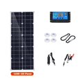 thumbnail image 1 of 100W/200W 100A Controller Solar Panel Dual 12v/5v USB Waterproof Solar Cells Poly Solar Cells for Car Yacht RV Battery Charger ,Easy to Install, 1 of 7