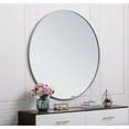 thumbnail image 3 of Metal frame round mirror 48 inch Grey, 3 of 3