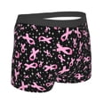 thumbnail image 3 of Bingfone Breast Cancer Awareness (2) Men'S Underwear - Casual Stretch Boxer Briefs-Small, 3 of 9