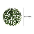 thumbnail image 3 of Clearance Items Decorative Artificial Topiary Plants, Rose Bush for Home and Garden Decor, Faux Greenery Plants for Indoor or Outdoor Use, 20cm Size for Easy Display and Care, 3 of 9