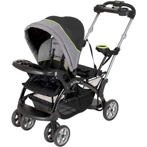 baby trend sit and stand double stroller pistachio