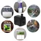 thumbnail image 5 of Submersible Water Pump with 12 LED Light 10W Ultra-quiet IP68 Waterproof for Aquarium Fish Tank Fountain, 5 of 5