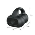 thumbnail image 2 of Ear Buds Hwkond Earring Wireless Earbuds Bluetooth 5.3 Long Duration Playback Open Ear Headphones For Men,Women,and Kids-Black on Clearance, 2 of 7