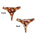 thumbnail image 3 of Fotbe Vintage Basketball Tanga Sin Costuras para Mujer con Estampado – Panties Invisibles, Transpirables y Cómodos para Uso Diario-Small, 3 of 6