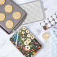 thumbnail image 5 of Yayeee Pot Holders Kitchen Heat Resistant with Pocket 7"x9.8" Cotton Oven Cooking Hot Pads, Floral Garden, 5 of 7