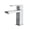 Chrome, variant on Ayna Decors Brass Bathroom Sink Faucet Brushed Nickel, Corrosion Resistance Bathroom Faucets for Sink 1 Hole with Water Supply Lines, Single Lever Basin Mixer Tap - AF30101BN