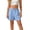 Blue, variant on Girls Active Shorts Elastic Waistband Plain Shorts (Orange 13-14Years)