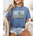 thumbnail image 6 of He Is Risen Christian Shirt for Women - Easter Faith Graphic Tee Ivory Shirt Adult Large, 6 of 7