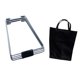 thumbnail image 3 of Soporte plegable para refrigerador, soporte para maleta, portaequipajes, tanque de agua de carga fuerte Plata, 3 of 8
