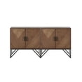 thumbnail image 5 of INK+IVY Modern Krista Accent Cabinet with Brown Finish II130-0406, 5 of 5