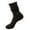 Black, variant on Autumn Winter Thick Thread Thigh High Socks Versatile College Style Calf Knit Pilling Stockings, Beige