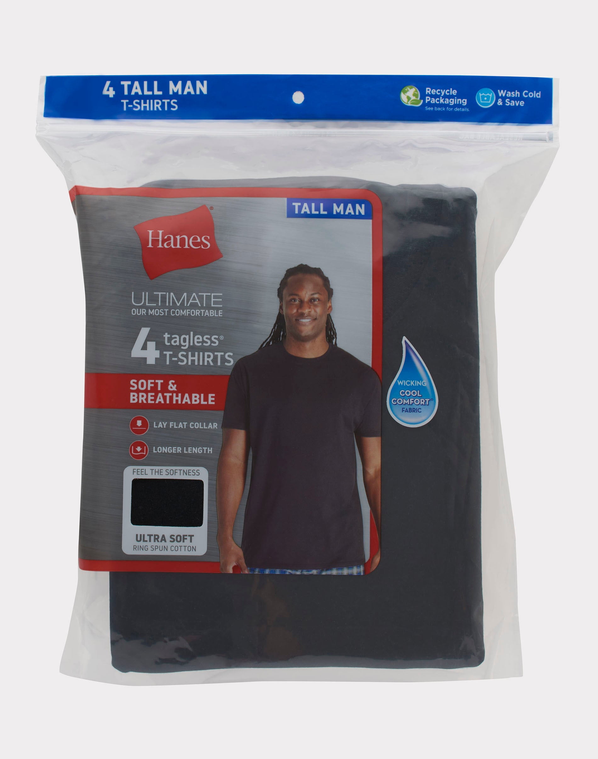 hanes pocket tees tall