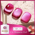 thumbnail image 1 of BORN PRETTY 10ml Gel Magnético Gato Reflectante Purpurina Semi Permanente Remojo UV LED Barniz, 1 of 4