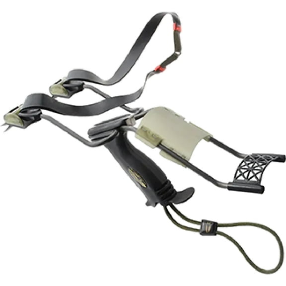 Saunders Falcon X Wristrocket Flatband With Case Slingshot