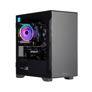 Velztorm Erebix Custom Built Gaming Desktop PC (AMD Ryzen 3 3100 4-Core, GeForce GTX 1050 Ti, 128GB RAM, 4TB PCIe SSD + 6TB HDD (3.5), Wifi, USB 3.2, HDMI, Win 11 Home)