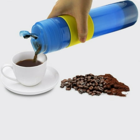 Supersellers 300ml Portable French Press Coffee Maker Vacuum Insulated Mug Travel Tea Cup Thermos