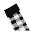 thumbnail image 3 of Seyurigaoka Christmas Parent-child Stockings, Snowflake and Santa Claus Printed Pattern Socks, 3 of 6
