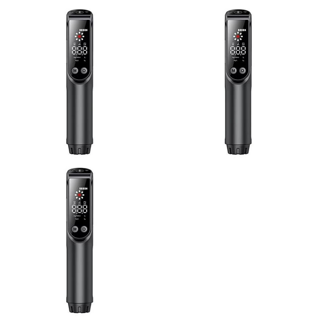 3X Alcoholímetro Sin Contacto de Alta Precisión con Pantalla HD Grande, Indicador LED y Linterna.