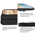 thumbnail image 5 of Bingfone Beach Starfish Shell Laptop Sleeve Case 15 Inch, 360° Protective Computer Carrying Bag, 5 of 9