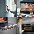 thumbnail image 2 of SEANATIVE Pumpkins Refrigerator Door Handle Covers Set of 2 Thanksgiving Kitchen Appliance Handle Covers for Fridge Oven Microwave Dishwashers Keep Clean from Smudges Food Stains Fall Decor, 2 of 7