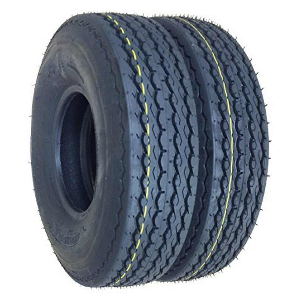 Set of 2 New Highway Boat Motorcycle Trailer Tires 5.708 6PR Load