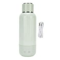 thumbnail image 2 of Portable Electric Kettle Fast Boiling Precise Temp Control Cordless Travel Water Boiler 500ml 5Temperature Settings for Camping Trips, Car Travel, 2 of 7