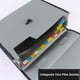thumbnail image 2 of Estuche de Transporte de documentos A4 Ormromra CZBG-ST30 Gris, 2 of 7