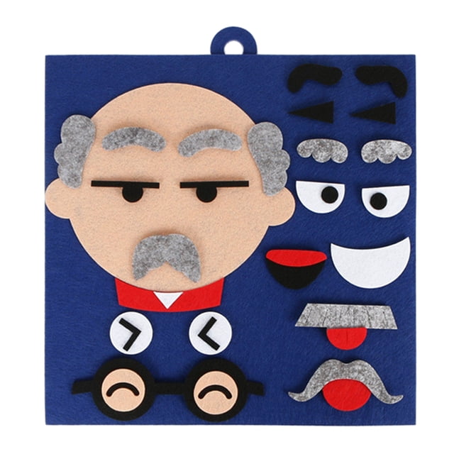 Juguetes para Expresión facial creativa Juguetes educativos para para que aprenden Juego divertido - Sunnimix Juguetes educativos de rompecabezas