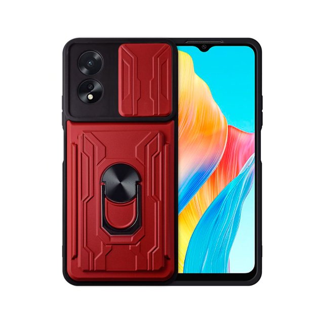 Funda Anillo y Tarjetero Card Slot para Oppo A38