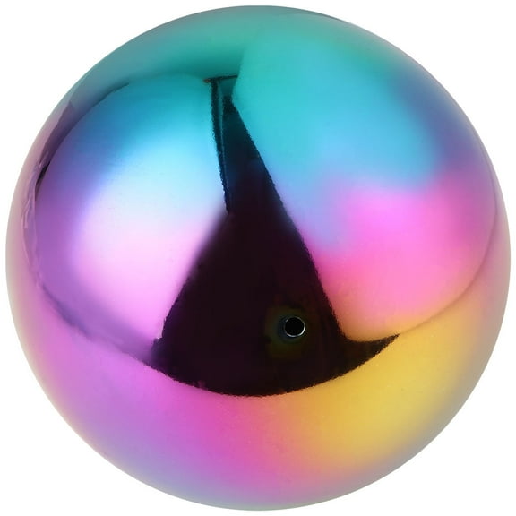 Beaupretty Gazing Balls for Gardens Multi Colored Stainless Steel 1PC