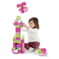 thumbnail image 4 of Mega Bloks First Builders Big Building Bag, 80-Piece (Pink), 4 of 4