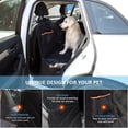 thumbnail image 4 of Protector para asiento de coche para perros pequeños y grandes, impermeable, transportador de mascotas, Protector de asiento de transporte trasero, estera para hamaca, cojín JM, 4 of 5
