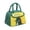 A003- Green, variant on Colorful Lunch Bag Insulated Hand Carry Lunch Bag Zipper Closure Lunch Bag Reusable Portable Lunch Bag for Daily Use Cartoon Lunch Bag Purple