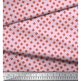 thumbnail image 2 of Soimoi Velvet Fabric Clover Leaves Print Fabric by Yard 58 Inch Wide, 2 of 3