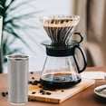 thumbnail image 3 of Stainless Steel Cold Brew Filter Reusable Coffee Infuser Wide Mason Jars Filter Coffee Filter Tube, 3 of 5