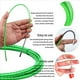 thumbnail image 3 of 2X Kit de Extractor de Cable de Cinta Pasacables de 10 M y 33 Pies, Extractor de Cable Eléctrico PET de 4,5 mm A Través de la Pared, Enhebrador de Dispositivo de Guía de Cable, 3 of 5
