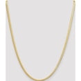 thumbnail image 2 of 14K Yellow Gold 2.5Mm Silky Herringbone Chain (Width 2.5) (Length 22) - Jbsp, 2 of 5